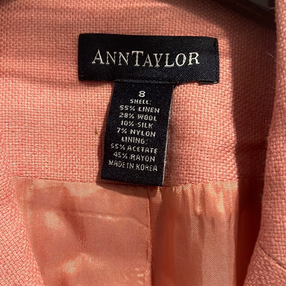 Pink Ann Taylor blazer